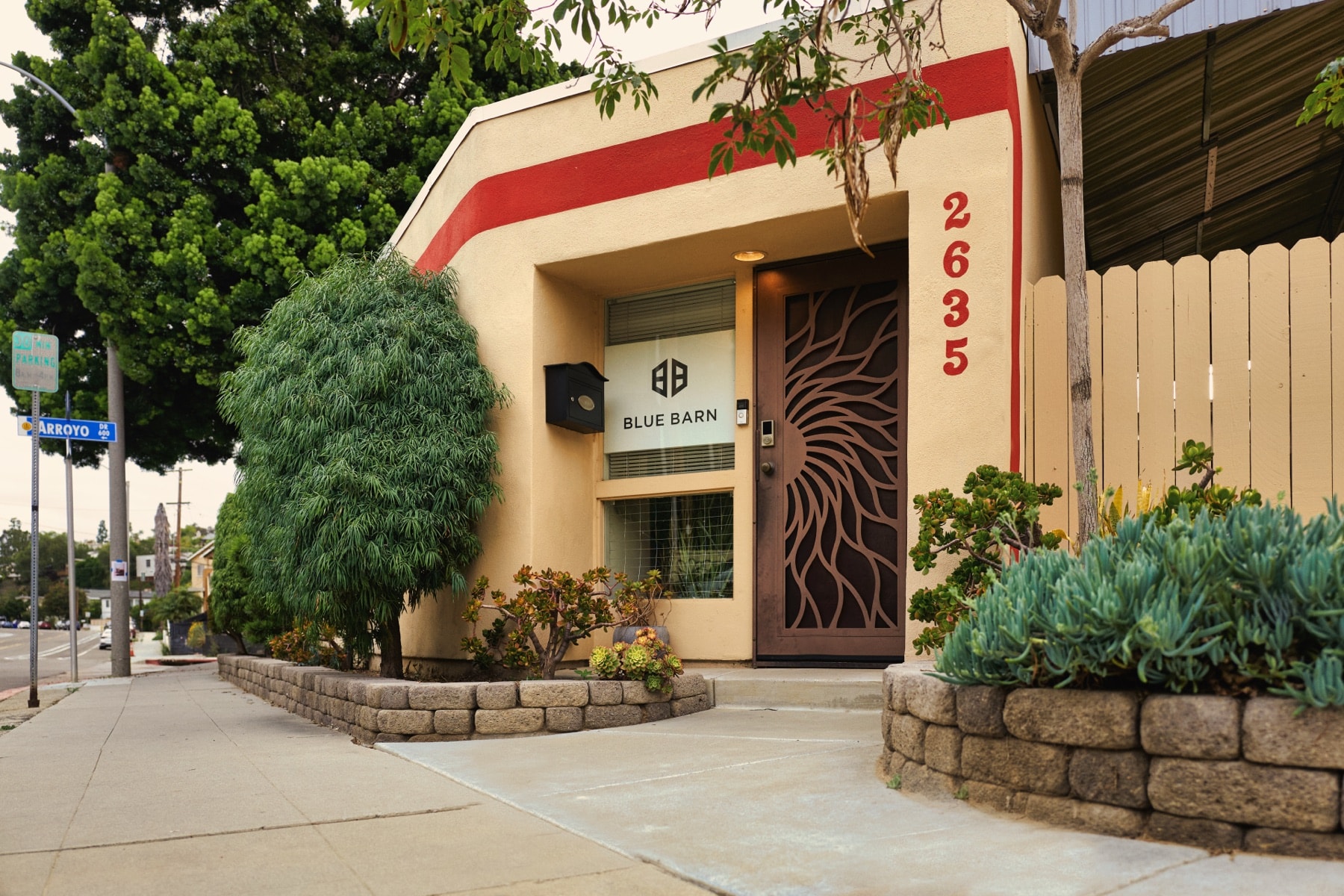 The Blue Barn Creative offices at 2635 Reynard Way, San Diego