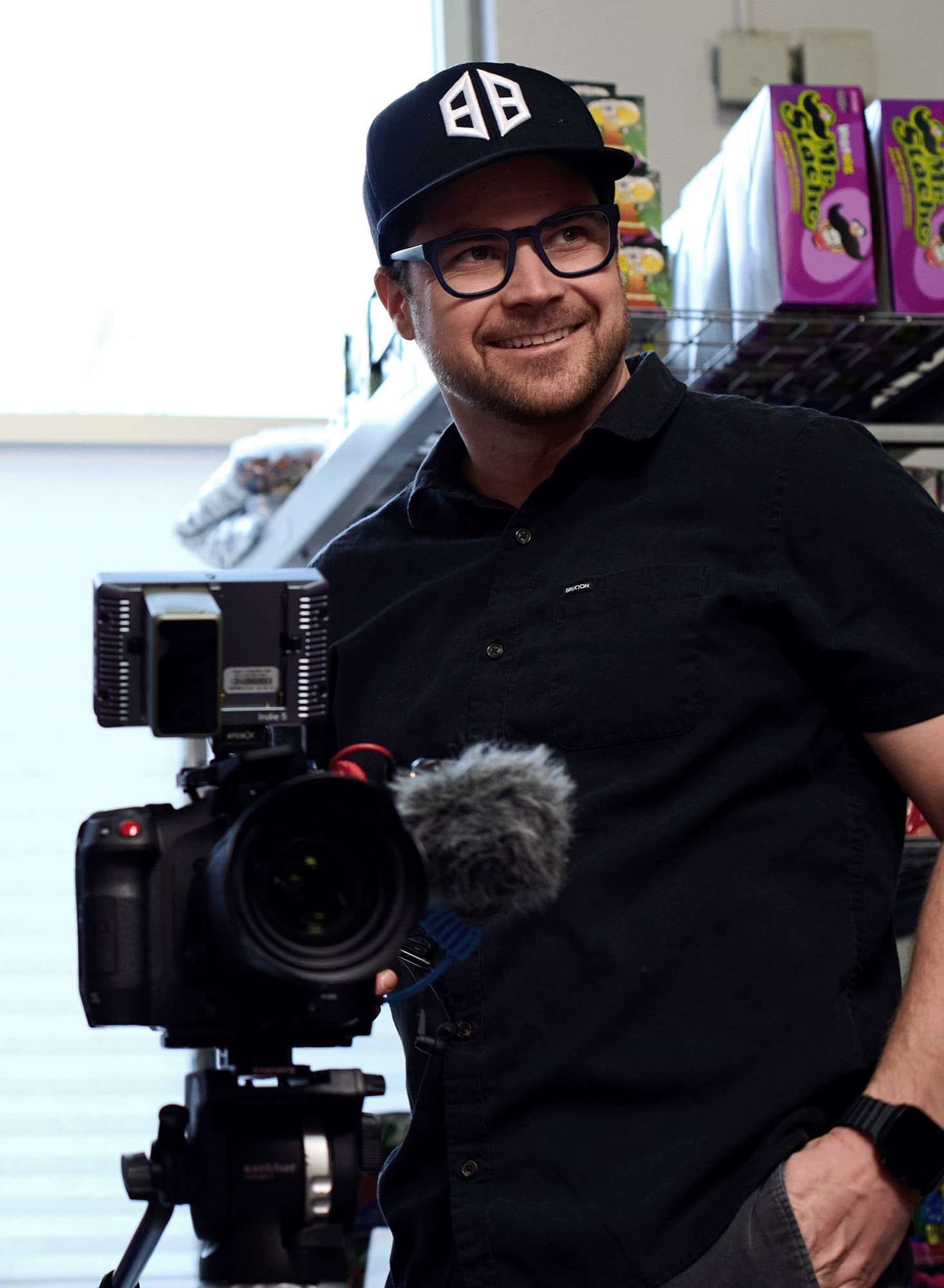 Max — On Set