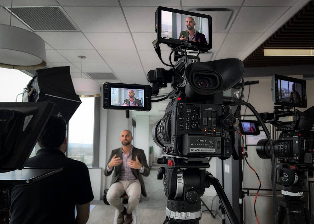 Interview With Director and 2 Cameras