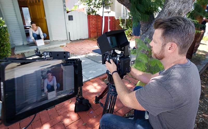 Stephen Alberts Filming on-location