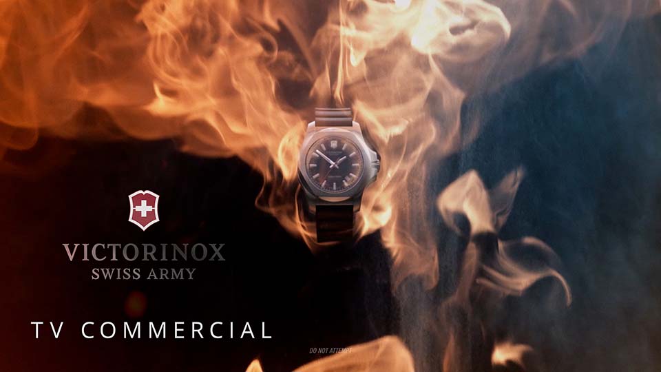 VSA Inox Thmb - Blue Barn Creative - Blue Barn Creative Swiss Army INOX Watch commercial